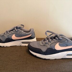 Nike Air Max Women's Sneakers - blue and pink